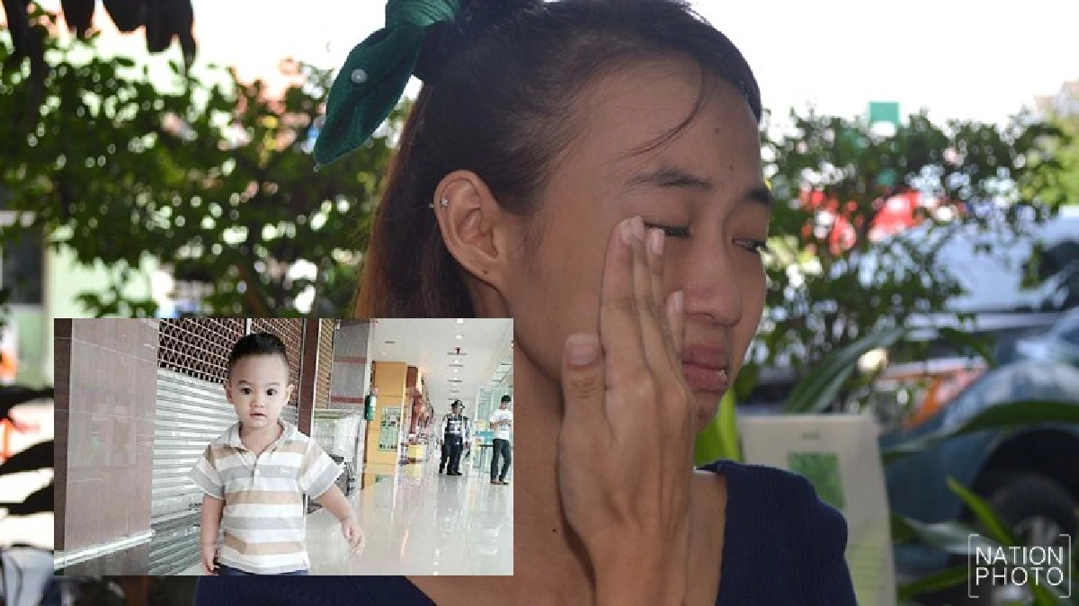 ใจแม่แทบสลาย!ลูกขวบเศษตกที่นอนเลือดคั่งสมอง