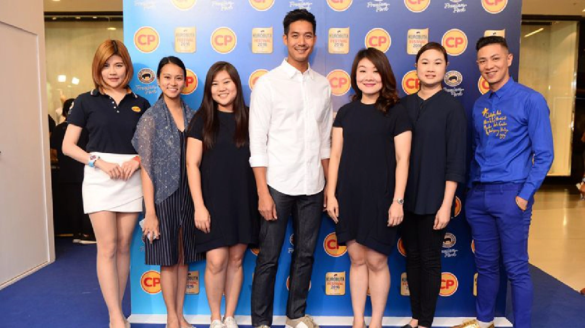 “เวียร์”นำทีมเสิร์ฟความอร่อยนุ่มหมูดำ ซีพี-คูโรบูตะ “เวียร์”นำทีมเสิร์ฟความอร่อยนุ่มหมูดำ ซีพี-คูโรบูตะ