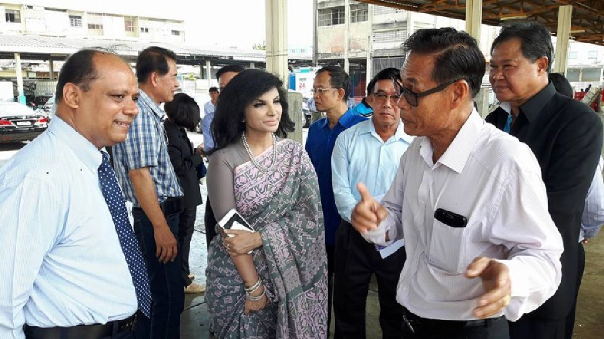ฑูตบังคลาเทศลุยดูการจ้างงานภาคประมงมหาชัย ฑูตบังคลาเทศลุยดูการจ้างงานภาคประมงมหาชัย