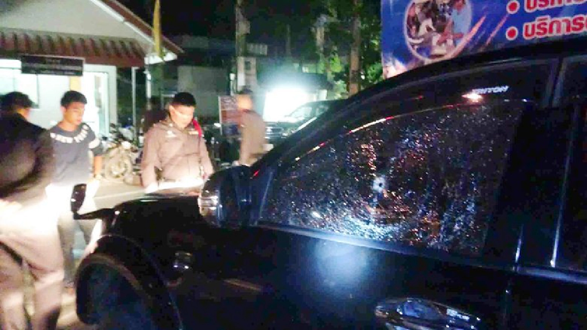 ยิงถล่มหนุ่มนับ10นัดพลาดเป้ารอดตายหวุดหวิด