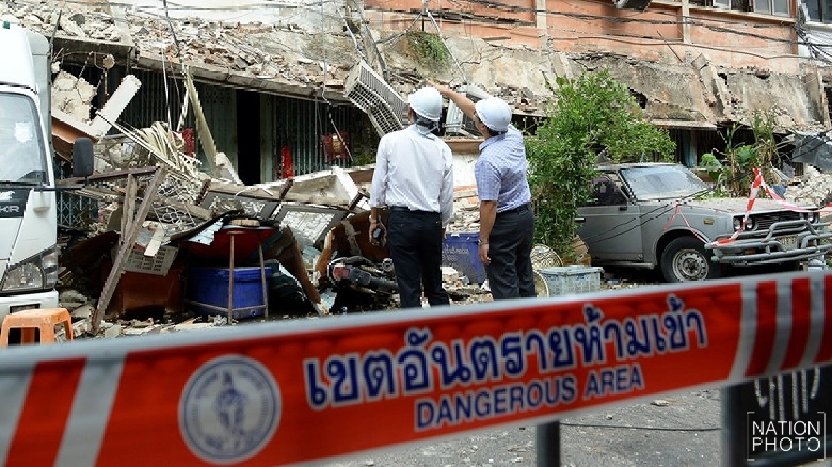 เล็งฟันปล่อยเช่าตึกกันสาดถล่ม
