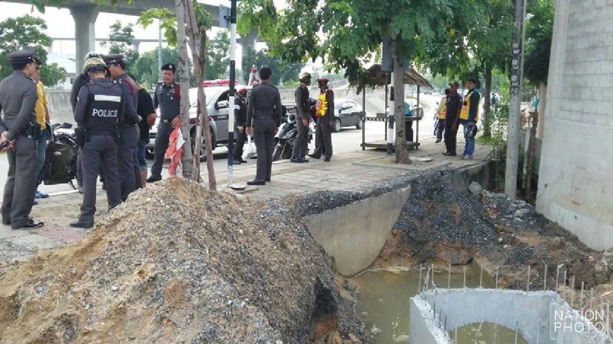 หญิงสาวตกร่องน้ำข้างสะพานภูมิพลดับปริศนา หญิงสาวตกร่องน้ำข้างสะพานภูมิพลดับปริศนา