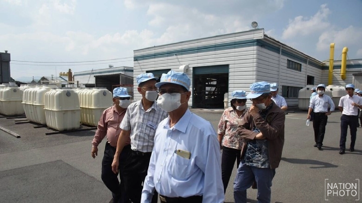 สภากทม.บิน"ฟุกุโอกะ"ดูงานโรงผลิตถังบำบัดน้ำเสีย 