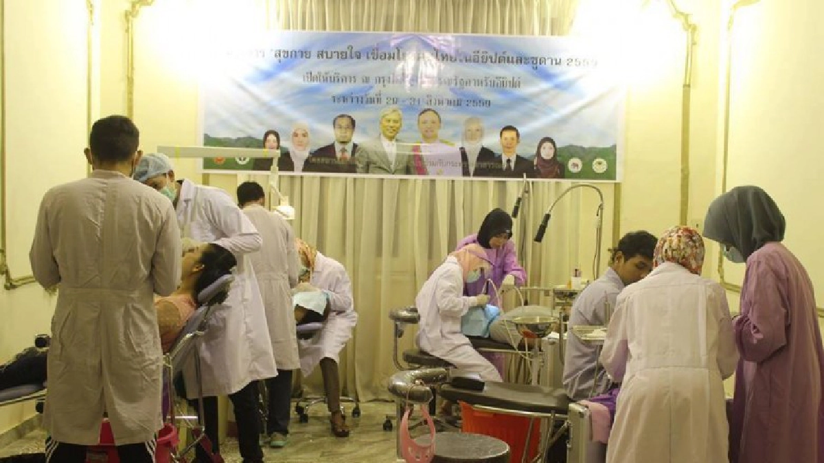 สุขกาย สบายใจเชื่อมคนไทยอียิปต์-ซูดาน