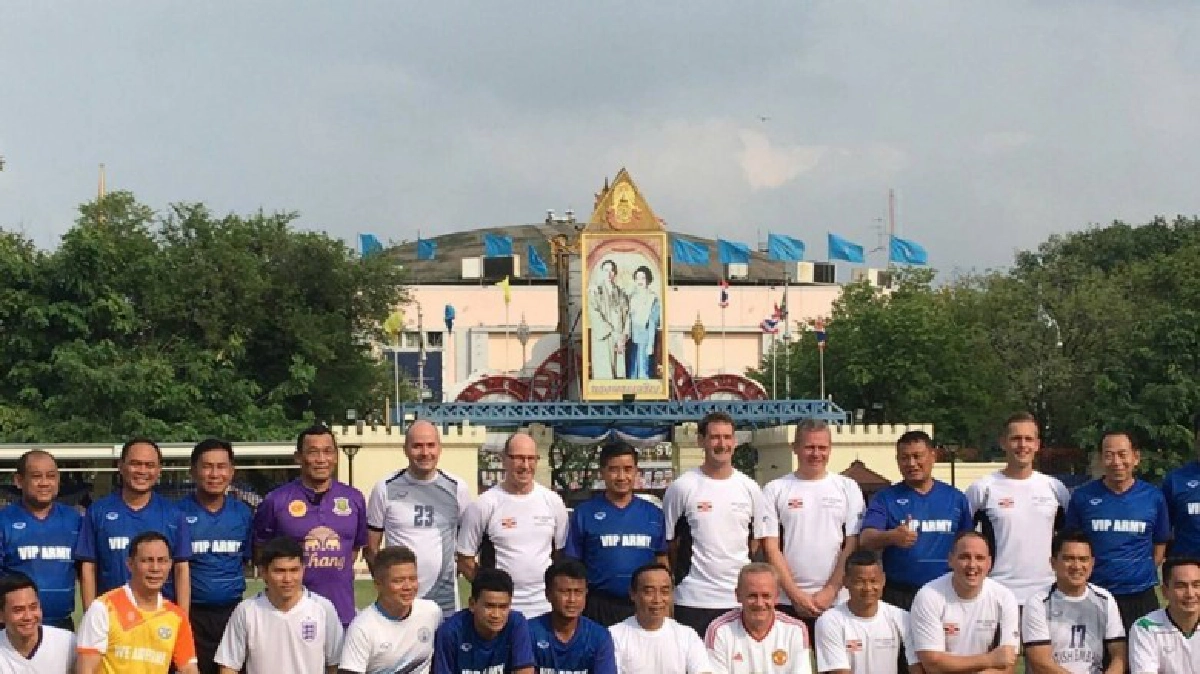 “บิ๊กเจี๊ยบ” นำทัพทบ.ดวลเเข้ง ทหารอังกฤษ