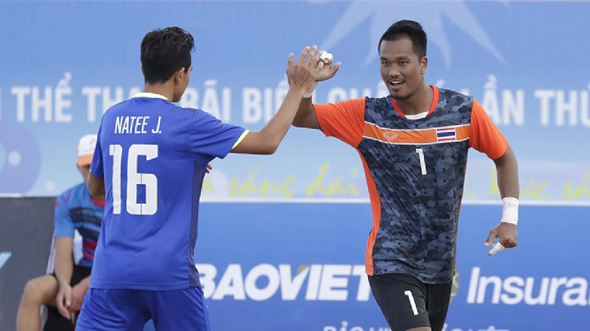 บอลไทยชนะ 7-3 เอเชี่ยนบีชเกมส์ที่ดานัง บอลไทยชนะ 7-3 เอเชี่ยนบีชเกมส์ที่ดานัง