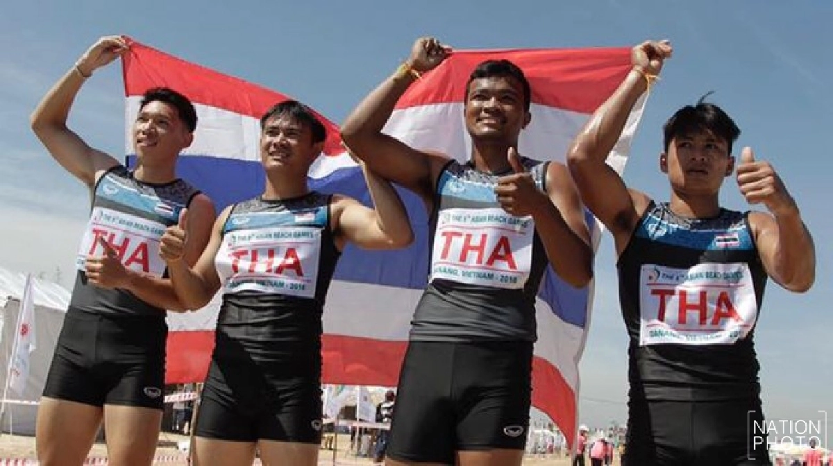 ไต้ฝุ่นหนุ่ม-สาวไทยประกาศศักดาคว้าทองบีชเกมส์