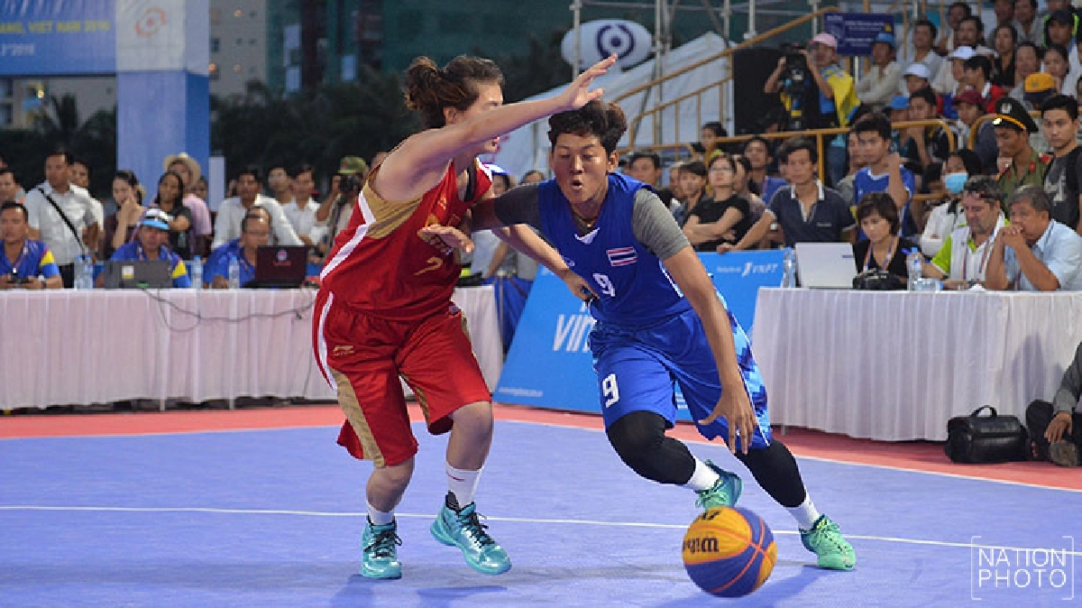 บาสเกตบอลสาวไทยได้เหรียญเงินบีชเกมส์ บาสเกตบอลสาวไทยได้เหรียญเงินบีชเกมส์