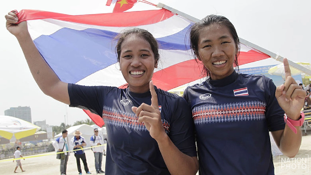 “สาวิตรี-เมธินี” พายคว้าทองบีชเกมส์-วู้ดบอลก็แชมป์ “สาวิตรี-เมธินี” พายคว้าทองบีชเกมส์-วู้ดบอลก็แชมป์