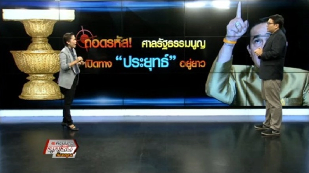ถอดรหัส! ศาลรัฐธรรมนูญ เปิดทาง 'ประยุทธ์' อยู่ยาว ถอดรหัส! ศาลรัฐธรรมนูญ เปิดทาง 'ประยุทธ์' อยู่ยาว