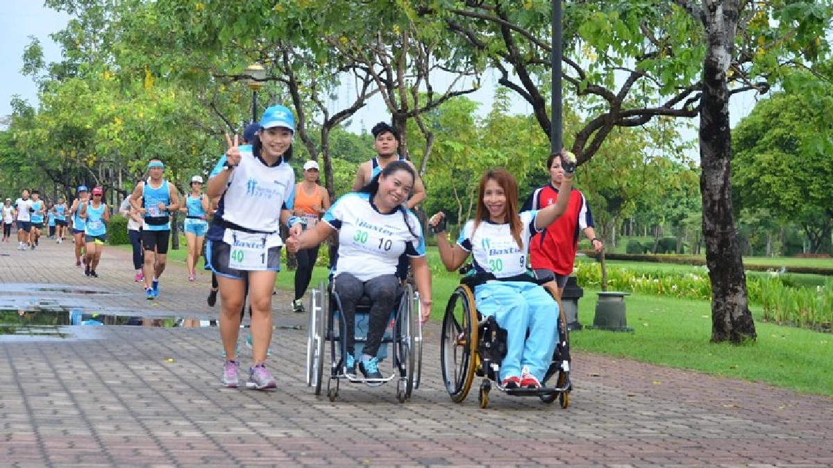 วิ่งสนุก สุขภาพดี เพื่อ “ผู้ป่วยโรคไต-โรคฮีโมฟีเลีย”