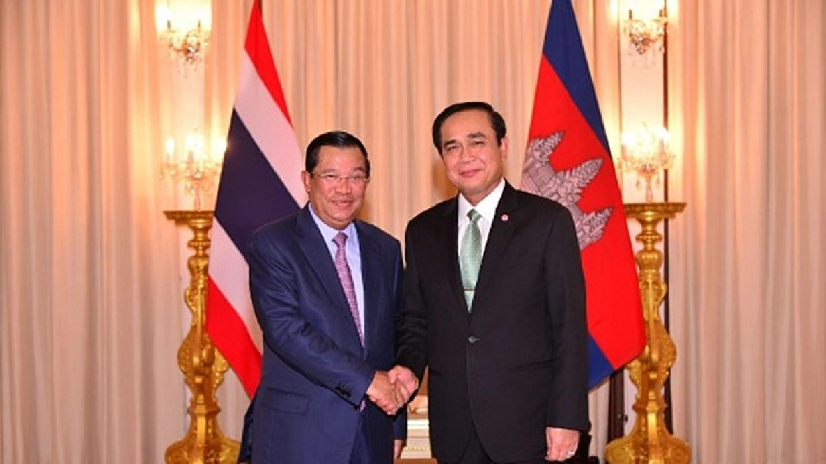 นายกฯ หารือ “ฮุน เซน” เห็นพ้องเพิ่มมูลค่าการค้าการลงทุน