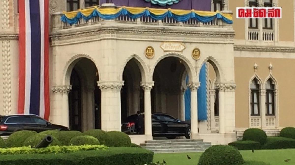 นายกฯ ออกจากทำเนียบฯ กลับบ้านตามปกติ  