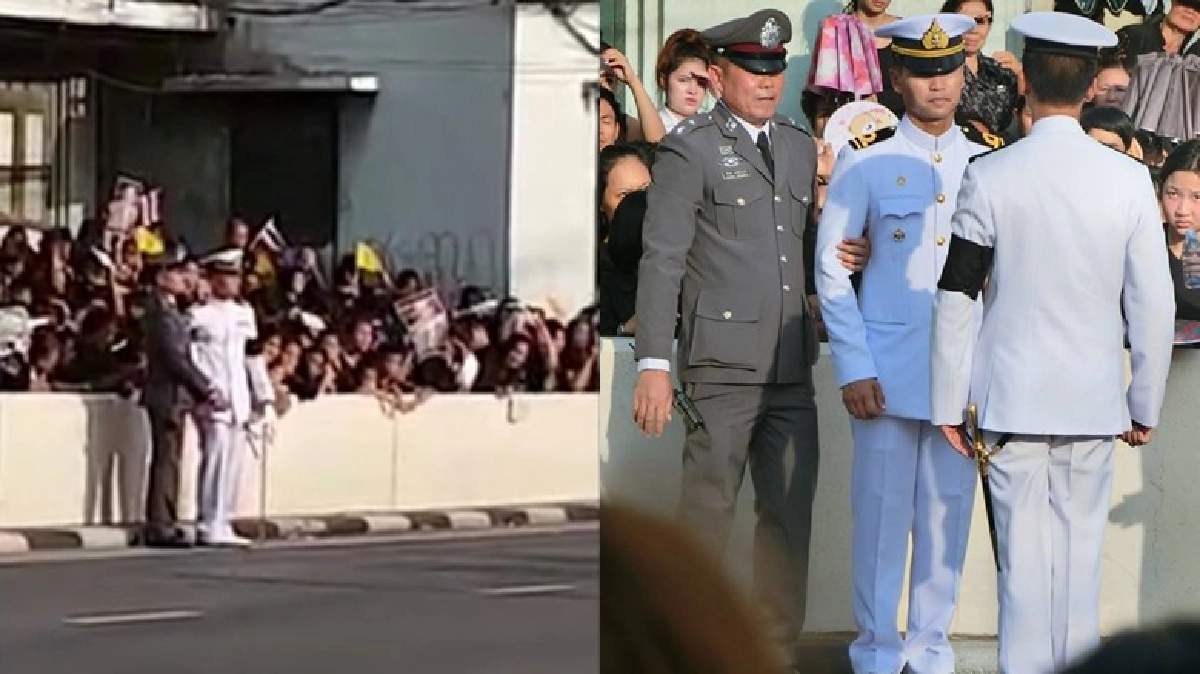 แห่ชื่นชม! ทหารจะเป็นลมแต่ไม่ยอมพัก แห่ชื่นชม! ทหารจะเป็นลมแต่ไม่ยอมพัก