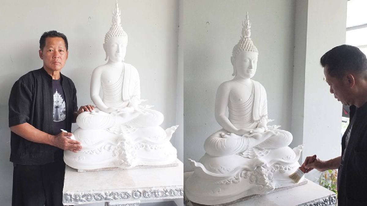 “อ.เฉลิมชัย”สร้างพระพุทธรูปศิลปะประจำรัชกาลที่ 9 “อ.เฉลิมชัย”สร้างพระพุทธรูปศิลปะประจำรัชกาลที่ 9