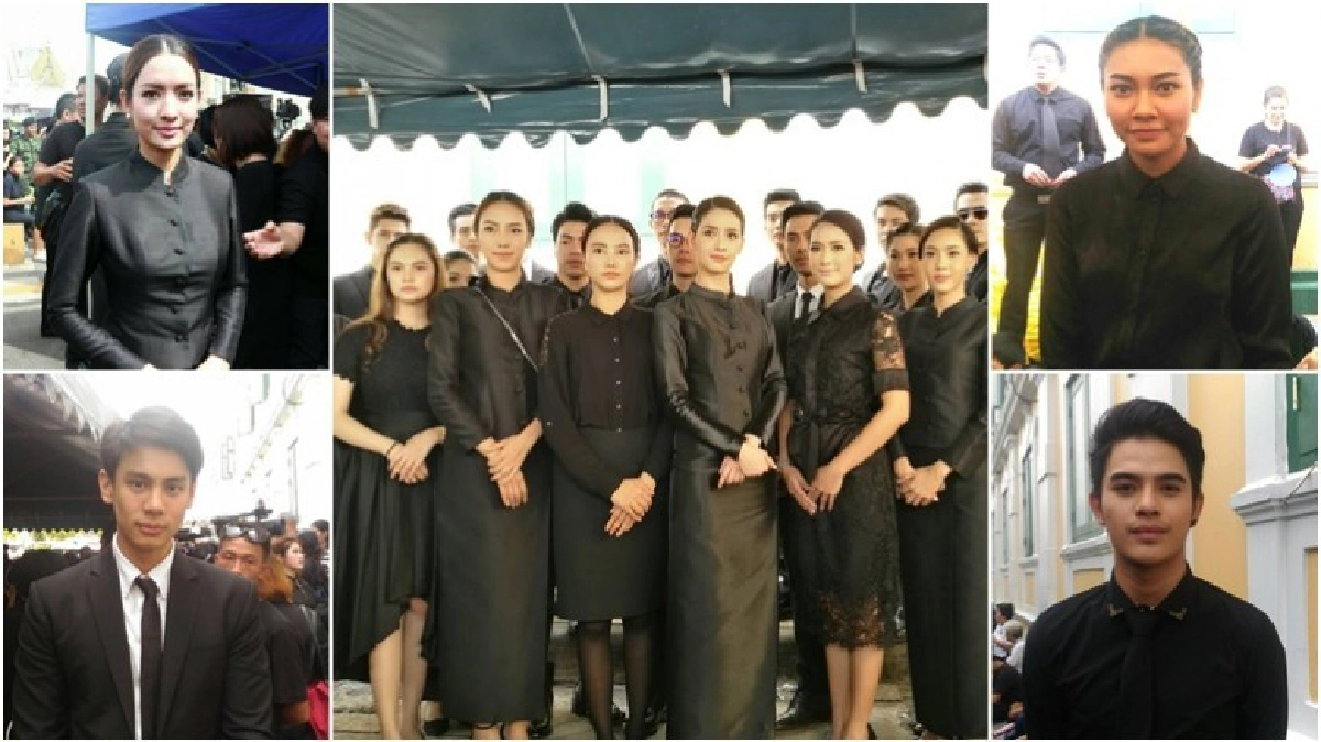 ‘คนบันเทิง’ ร่วมใจร้องเพลง ‘สรรเสริญพระบารมี’