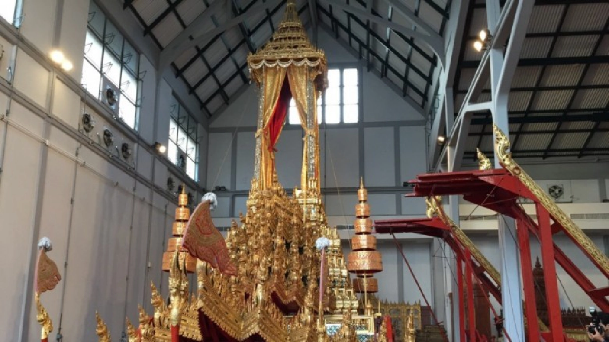 รัฐบาลเผยบูรณะปฏิสังขรณ์ "พระมหาพิชัยราชรถ"คืบหน้ามาก 