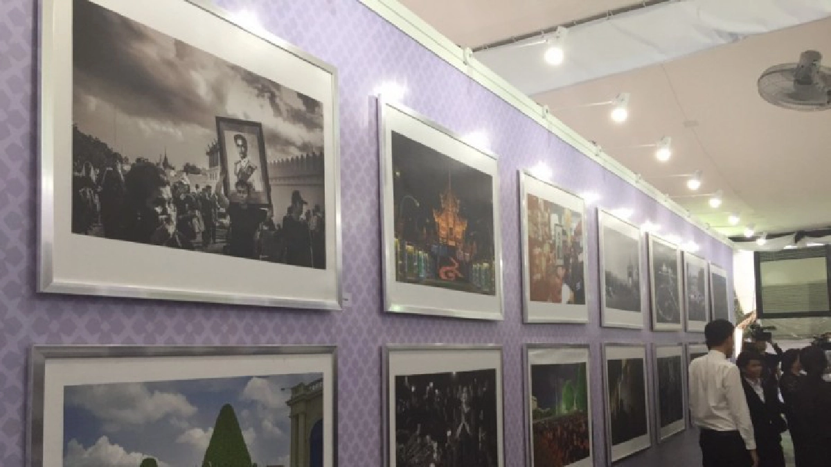 จัดแสดง 178 ภาพถ่ายบันทึกเหตุการณ์   ในหลวงร.9 สวรรคต