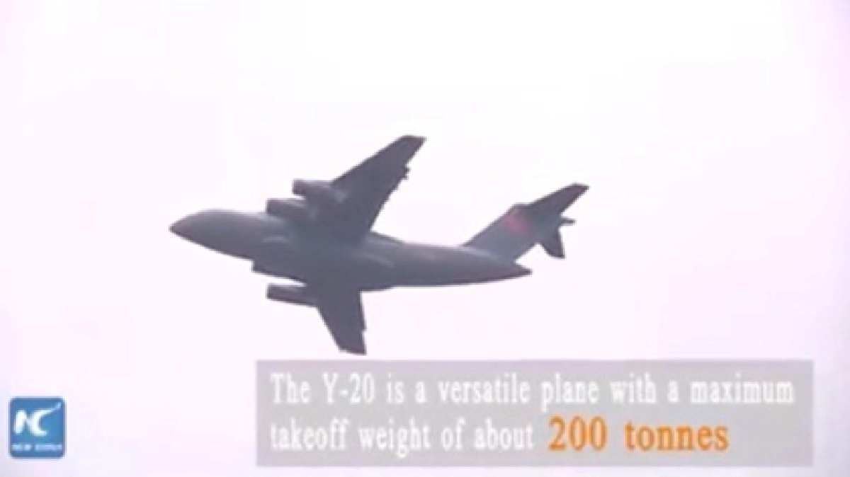 จีนโชว์“Y-20”บินขนส่งขนาดยักษ์ จีนโชว์“Y-20”บินขนส่งขนาดยักษ์