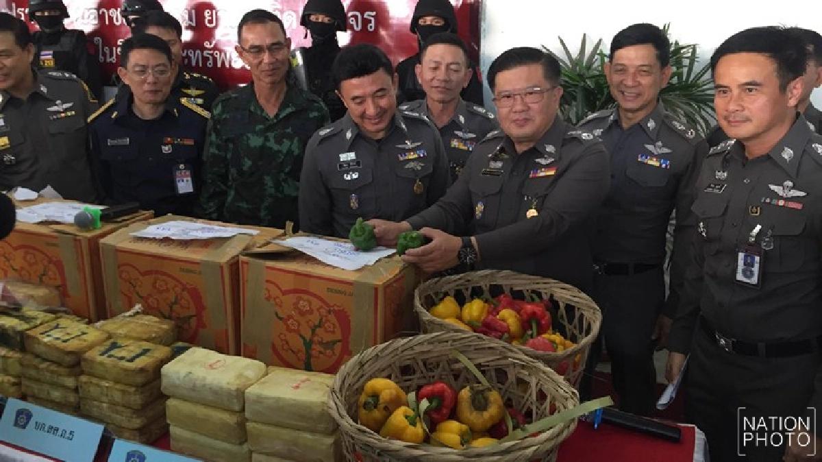 ภาค5แถลงจับ'ยาบ้า'1.5ล้านเม็ด