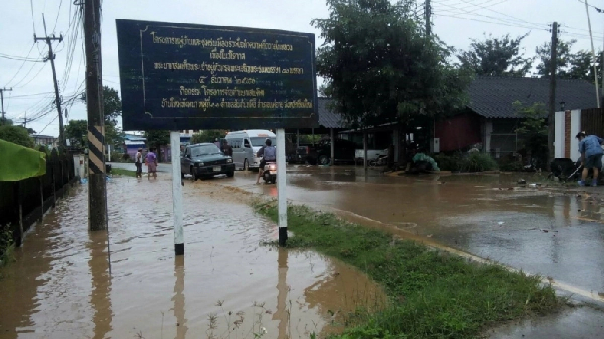 น้ำป่าไหลท่วมอ.แม่อาย ปชช.กระทบ1,700 ครัวเรือน น้ำป่าไหลท่วมอ.แม่อาย ปชช.กระทบ1,700 ครัวเรือน