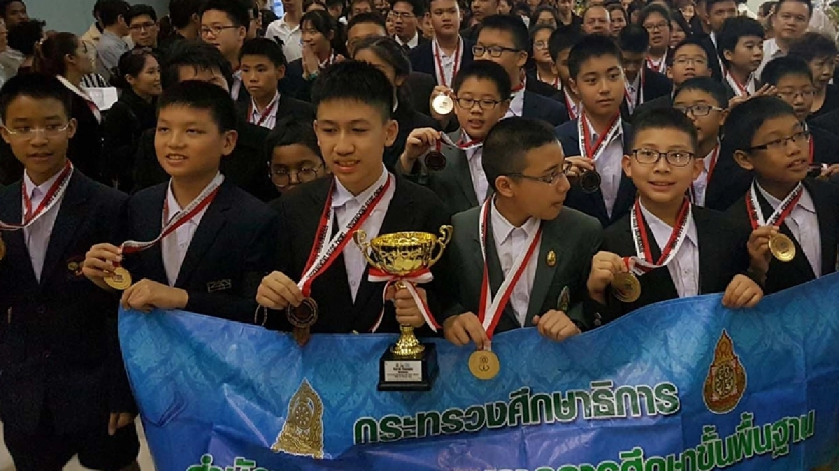 เด็กไทยคว้า 16 ทอง 16 เงิน 1 ทองแดง คณิต-วิทย์โอลิมปิก เด็กไทยคว้า 16 ทอง 16 เงิน 1 ทองแดง คณิต-วิทย์โอลิมปิก
