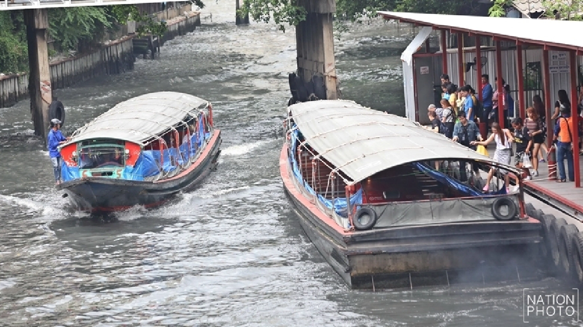 แจ้งงดเดินเรือ "คลองแสนแสบ" วันนี้ เริ่ม 12.00 น. แจ้งงดเดินเรือ "คลองแสนแสบ" วันนี้ เริ่ม 12.00 น.