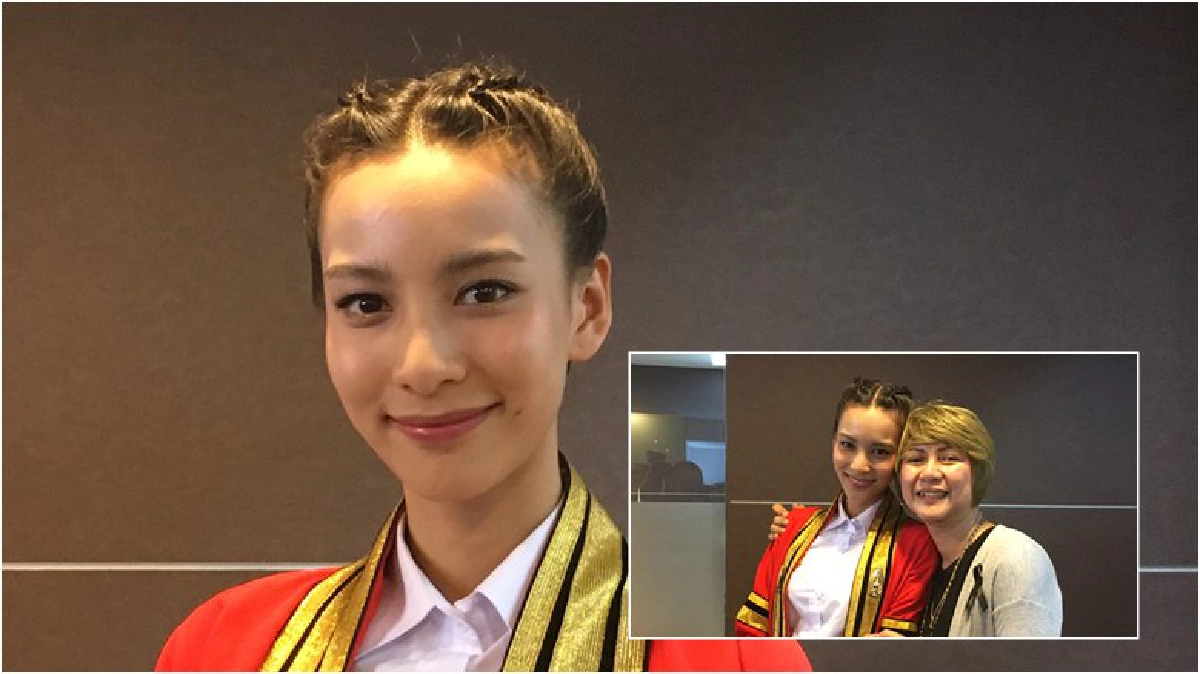 ‘กรีน’ยิ้มจบป.โทตามเกณฑ์เฉลยที่มาดอกไม้ช่อโต 
