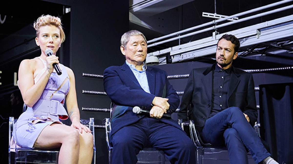 สการ์เล็ตต์  เปิดตัวหนัง "GHOST IN THE SHELL" ที่ญี่ปุ่น