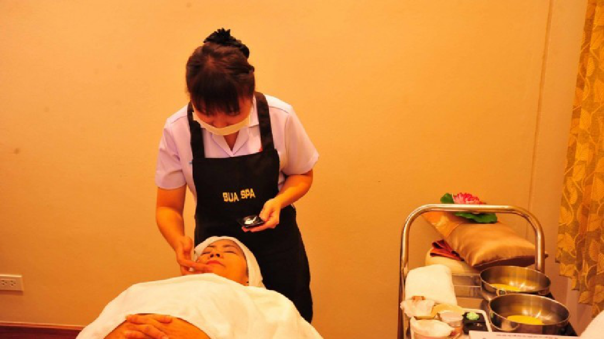  “บัวสปา”7ขั้นตอนหน้าสวยใสได้ใน80บาท