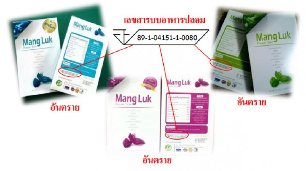 อย.ย้ำอีกครั้ง!"แมงลักแคปซูล" ตรวจพบไซบูทรามีน อันตรายถึงตาย