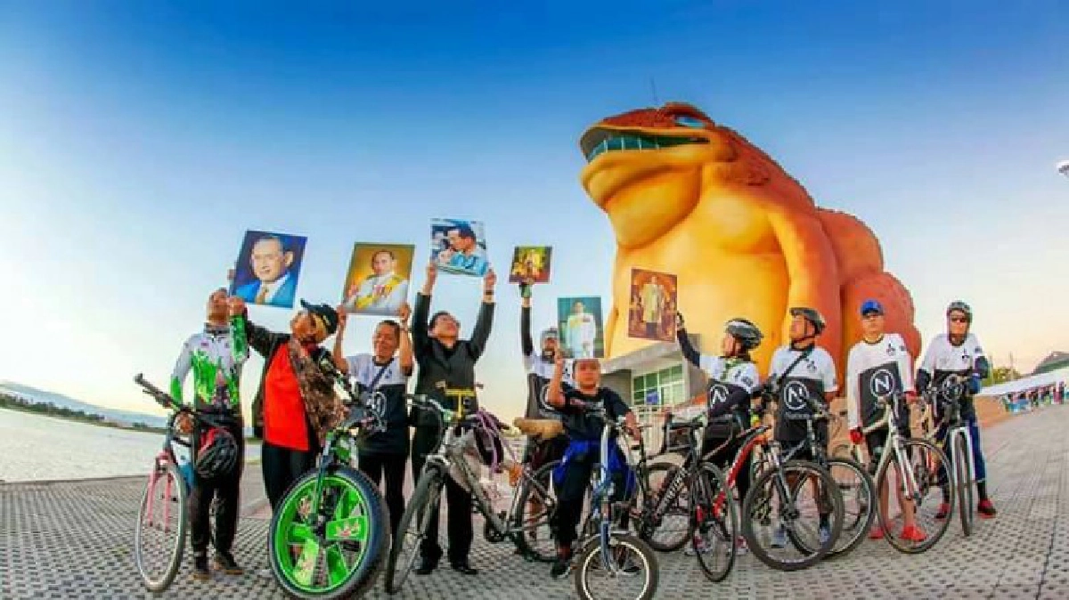 นักปั่น1,500 ร่วมปั่นชมเมืองเกษตรอินทรีย์วิถียโสธร