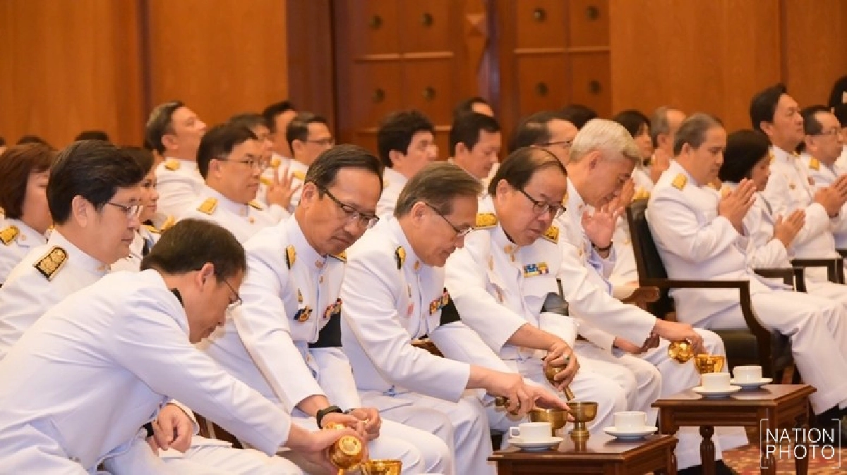 กต.จัดพิธีบำเพ็ญพระราชกุศลปัญญาสมวาร น้อมอุทิศถวาย ร.9 กต.จัดพิธีบำเพ็ญพระราชกุศลปัญญาสมวาร น้อมอุทิศถวาย ร.9