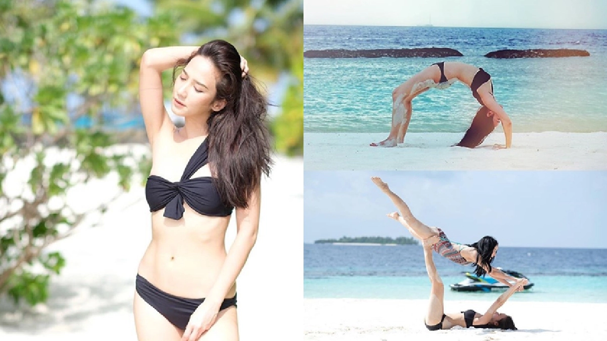 'อั้ม' สวมชุดว่ายน้ำโชว์ท่ายาก!! 'อั้ม' สวมชุดว่ายน้ำโชว์ท่ายาก!!