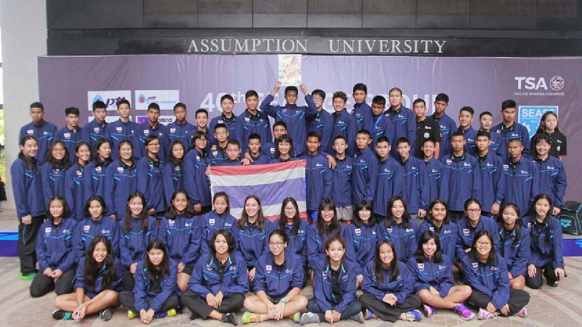 เยาวชนไทย โกย 17 ทอง ศึกว่ายน้ำซีเอจ เยาวชนไทย โกย 17 ทอง ศึกว่ายน้ำซีเอจ