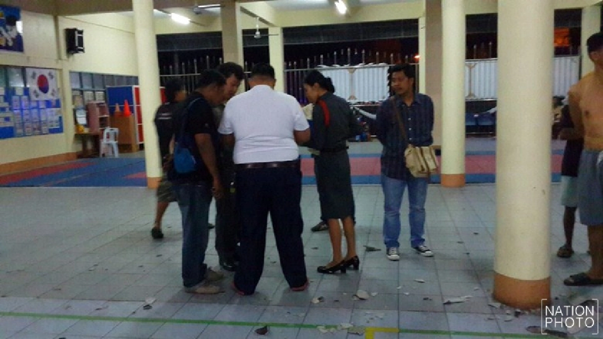 หนุ่มต่างชาติตกหลังคา'โรงอาหาร'ดับ หนุ่มต่างชาติตกหลังคา'โรงอาหาร'ดับ