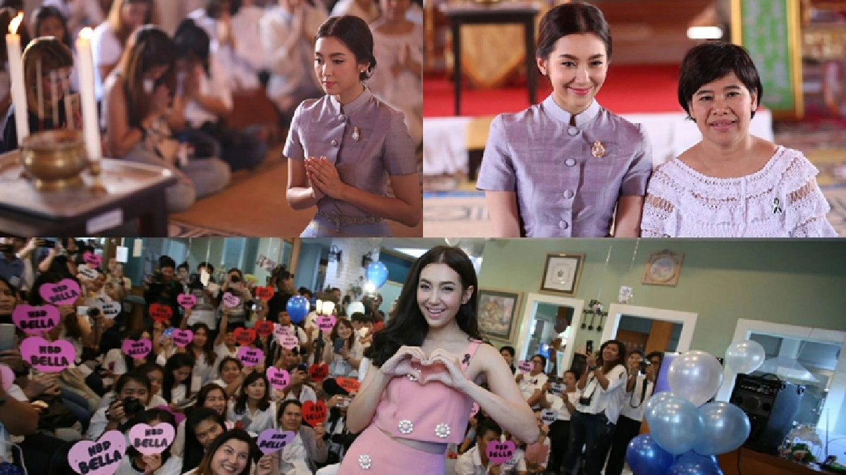 ‘เบลล่า’&แฟนคลับทำบุญวันเกิดอย่างอบอุ่น ‘เบลล่า’&แฟนคลับทำบุญวันเกิดอย่างอบอุ่น