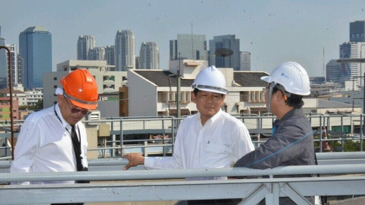ตรวจแผนบำรุงรักษา โรงควบคุมคุณภาพน้ำดินแดง