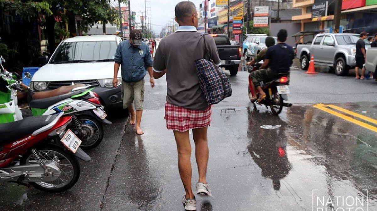 แฟชั่นหนีน้ำท่วม