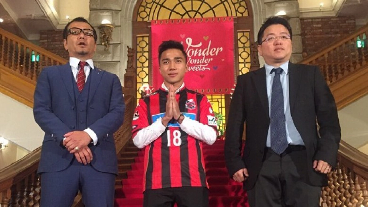 “ชนาธิป”ลุยเจลีก ได้เสื้อเบอร์ 18