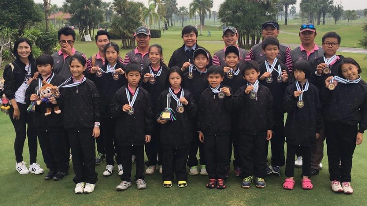 กอล์ฟสาธิตจุฬาฯฝ่ายประถมคว้า2ทอง7เงิน5ทองแดง