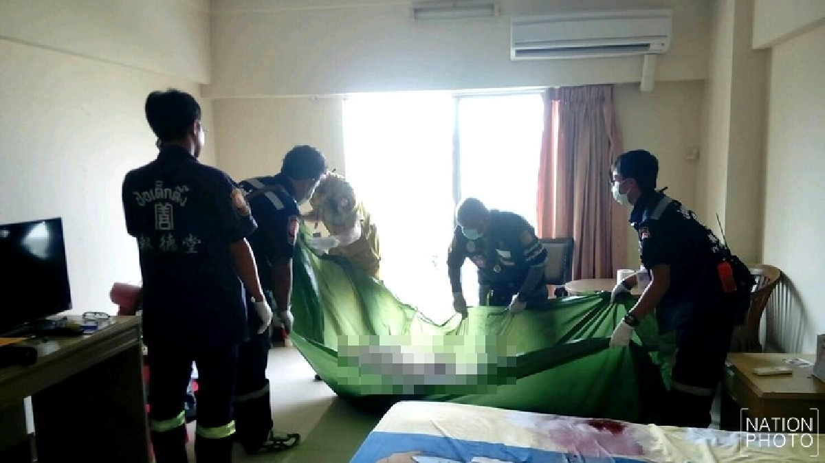 เฒ่าไต้หวันดับคาคอนโดย่านลาดพร้าว! เฒ่าไต้หวันดับคาคอนโดย่านลาดพร้าว!