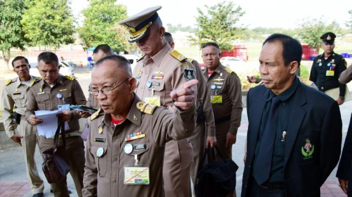  สำนักพระราชวังสำรวจสนาม ก่อนพิธีเปิดกีฬา “ย่าโมเกมส์”
