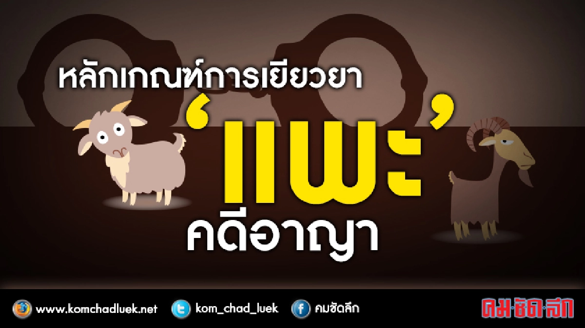 “ยธ.”แนะสิทธิแพะคดีอาญา-ชี้ครูติดคุกฟรีได้เยียวยา1.6แสน “ยธ.”แนะสิทธิแพะคดีอาญา-ชี้ครูติดคุกฟรีได้เยียวยา1.6แสน