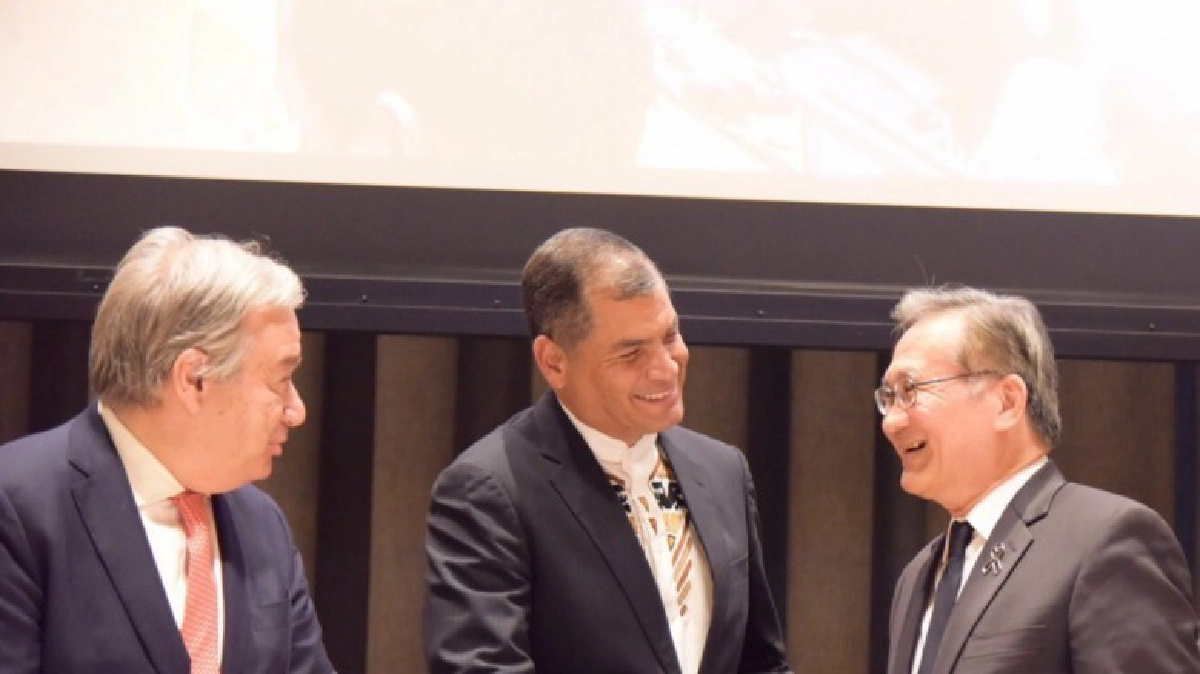 "ดอน"ส่งไม้ต่อ"ประธานจี 77" ให้ปธน.เอกวาดอร์ 