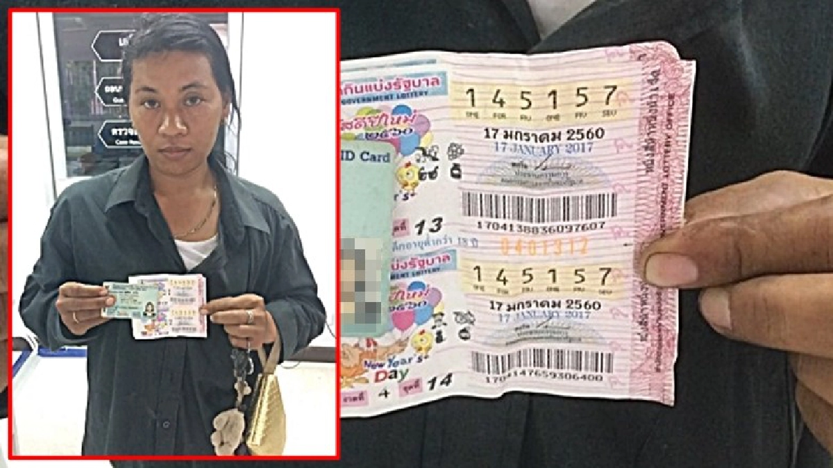 สาวอุบลฯดวงเฮงถูกลอตเตอรี่รางวัลที่1