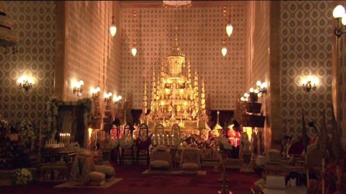 พระราชพิธีบำเพ็ญพระราชกุศลพระบรมศพวันที่เก้าสิบห้า 