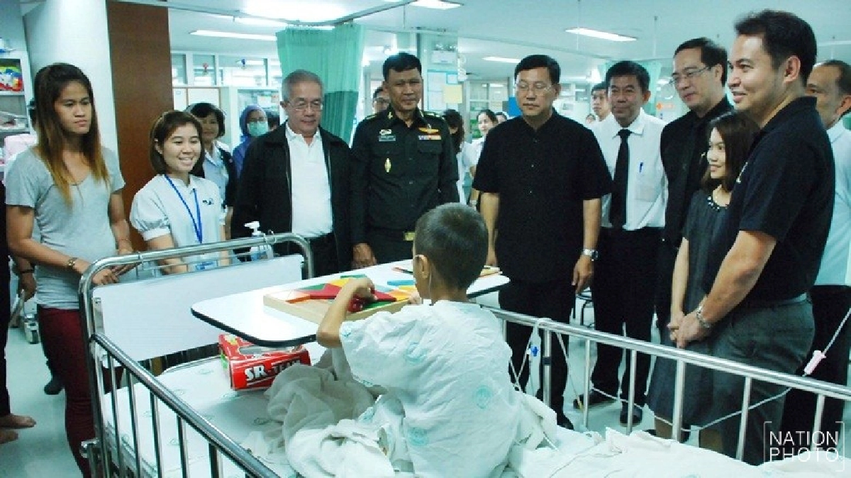 ผู้ว่าฯรุดเยี่ยม‘น้องจิ๋ว’อาเจียนเป็นเลือด