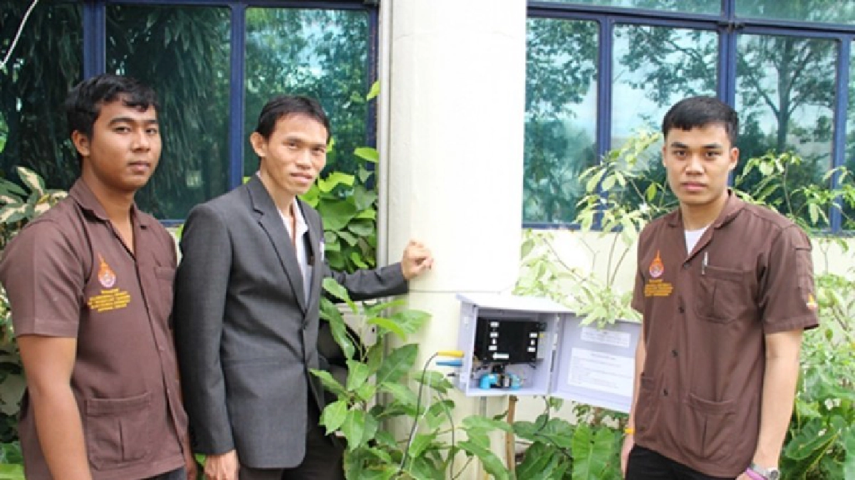 NETPIE ธัญบุรีวัดแวดล้อมการเกษตร NETPIE ธัญบุรีวัดแวดล้อมการเกษตร