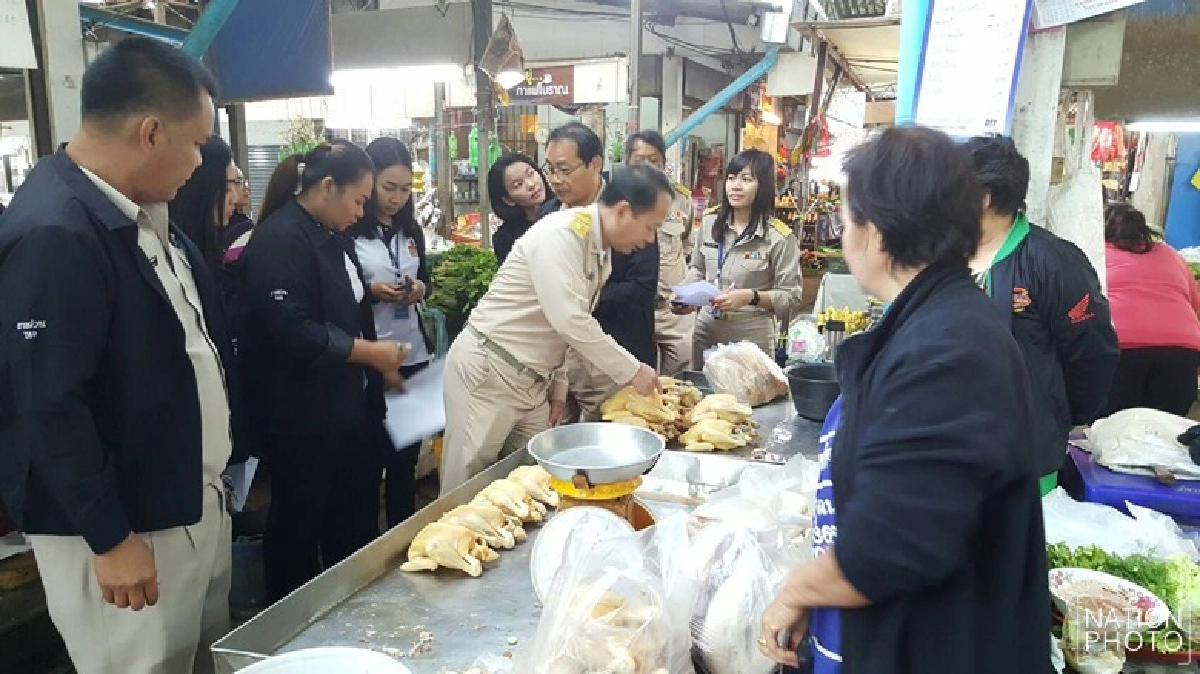 ตรวจ'เขียงหมู-เป็ด-ไก่'ป้องฉวยขึ้นราคาช่วงตรุษจีน ตรวจ'เขียงหมู-เป็ด-ไก่'ป้องฉวยขึ้นราคาช่วงตรุษจีน